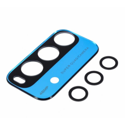 Скло камери для Xiaomi Redmi 9T. Комплект 4 шт, зелене