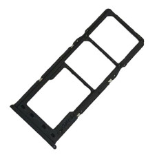 Держатель SIM-карты для Samsung A125 A12, M127 M12 Черный (Класс B)