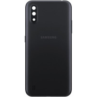 Задняя крышка корпуса для Samsung A015, A01 2020, Black