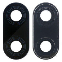 Скло камери для Xiaomi Mi Play, чорний