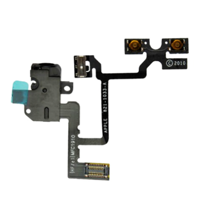 Шлейф для iPhone 4G, кнопки включення