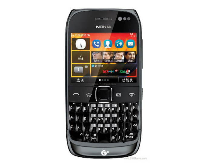 Сенсор Nokia 702, черный