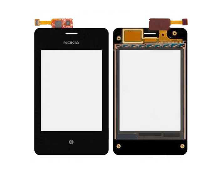 Сенсор Nokia 502, черный