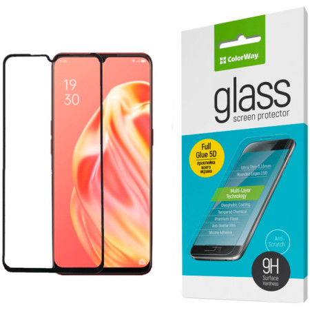 Защитное стекло Oppo A91
