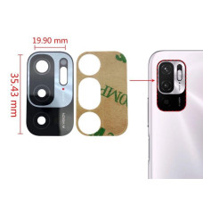Стекло камеры для Xiaomi Redmi Note 10 5G/ Redmi Note 10T 5G, без рамки (Класс B)