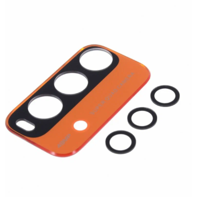 Скло камери для Xiaomi Redmi 9T, помаранчеві велике