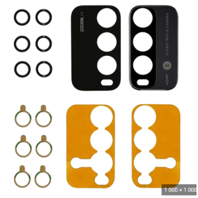 Скло камери для Xiaomi Redmi 9T, Комплект 4шт, чорне