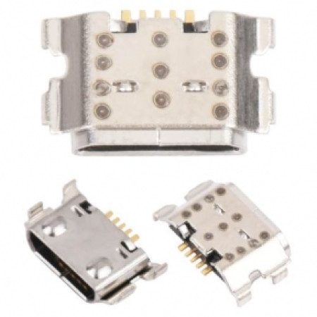 Конектор зарядки Xiaomi Redmi A01 A015 / A03 Core A032 / A03 A035, Xiaomi Redmi 9A / 9AT / 9C / Poco C3 5 pin, Micro-USB