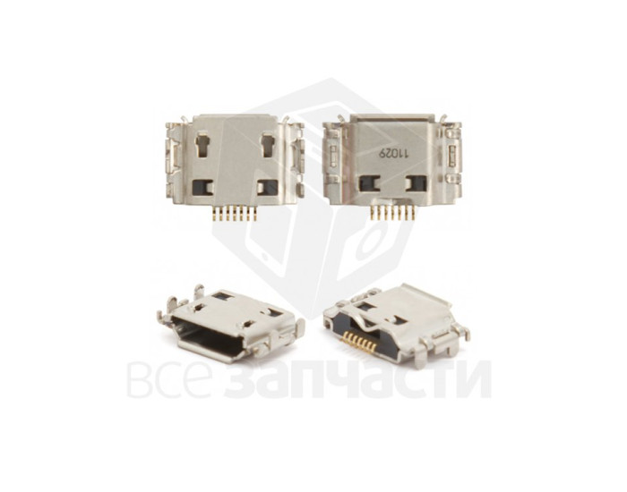 Коннектор зарядки Samsung I8910 /I9000 /I9001 /I9003 /S5260 /S5350 /S5660 /S7220 