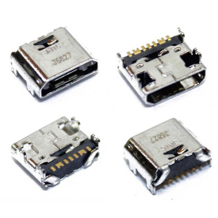 Коннектор зарядки Samsung G360, G361, I8550, I8552, I9080, I9082, T110 (2шт)