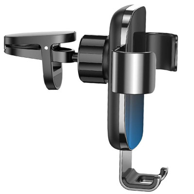 Автодержатель Baseus Glaze Gravity Car Mouth (SUYL-LG01), (Черный / Black)