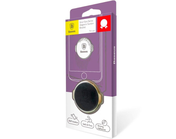 Автодержатель магнитный Baseus Small Ears Series Magnetic Suction Bracket (SUER-C01) (Черный / Black)