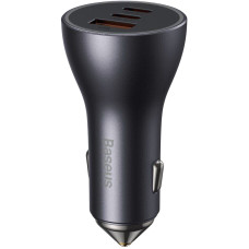 Автомобільне зарядний пристрій Baseus Particular Digital Display QC+PPS Dual Quick Charger 65W (CGJP010013) Dark Grey