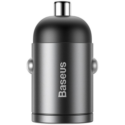 Автомобильное зарядное устройство Baseus Tiny Star Mini PPS Car Charger Type-C Port 30W (VCHX-B0G) (Серый / Grey)
