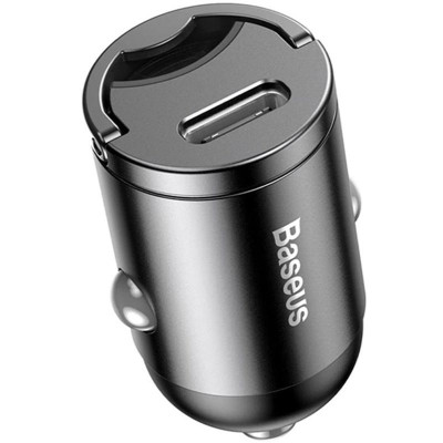 Автомобильное зарядное устройство Baseus Tiny Star Mini PPS Car Charger Type-C Port 30W (VCHX-B0G) (Серый / Grey)