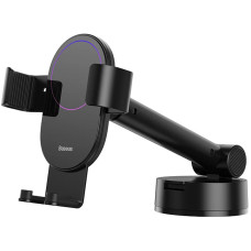 Автотримач Baseus Simplism Gravity Car Mount Holder (SUYL-JY01) (Чорний \ Black)
