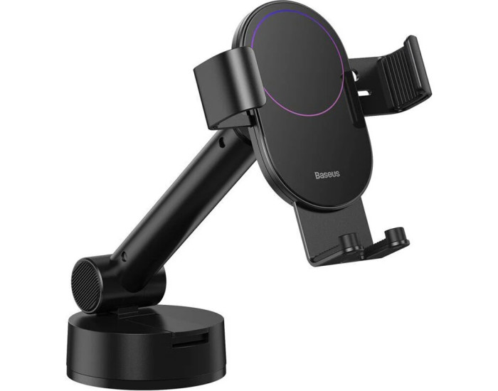 Автодержатель Baseus Simplism Gravity Car Mount Holder (SUYL-JY01) (Черный  Black)