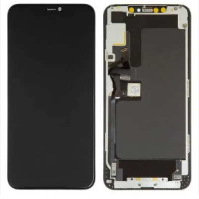 Дисплей з сенсорним екраном (модуль) iPhone 11 Pro Max, чорний, High Copy, OLED OEM Hard GX