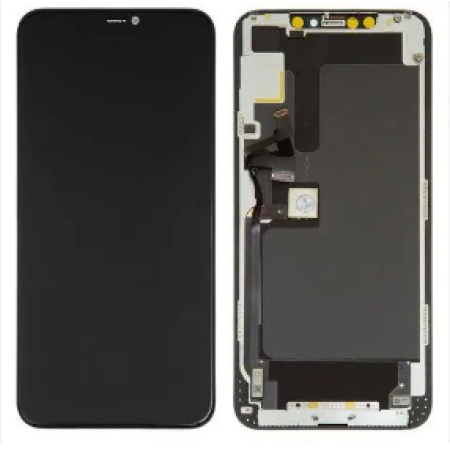 Дисплей с сенсорным экраном (модуль) iPhone 11 Pro Max, черный, High Copy, OLED OEM Hard GX