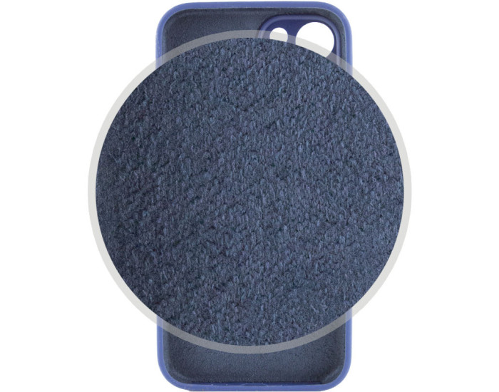 Чехол-силикон оригинал Full Camera Soft Matte iPhone 14, Deep navy