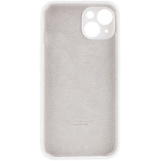 Чехол-силикон оригинал Full Camera Soft Matte iPhone 14 (Белый / White)