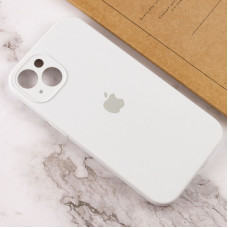 Чехол-силикон оригинал Full Camera Soft Matte iPhone 14 (Белый / White)