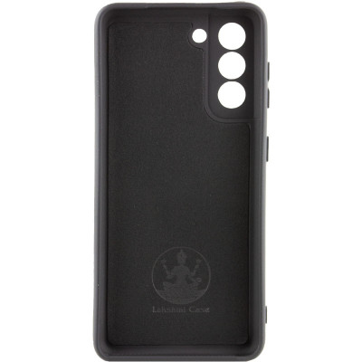 Чохол-силікон Silicone Cover Lakshmi Full Camera Samsung S21 FE, G990 (Чорний / Black)