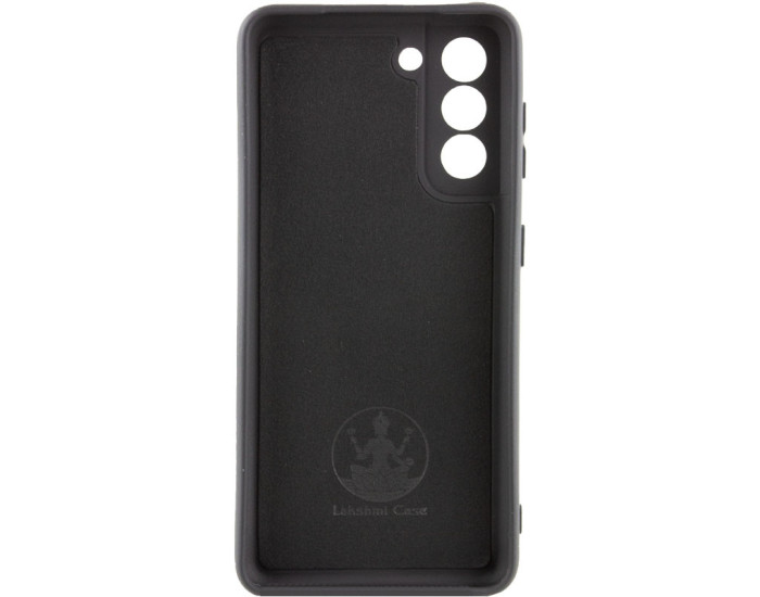 Чохол-силікон Silicone Cover Lakshmi Full Camera Samsung S21 FE, G990 (Чорний / Black)