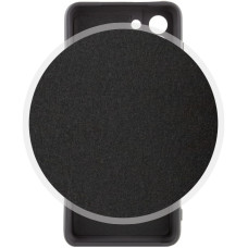 Чохол-силікон Silicone Cover Lakshmi Full Camera Samsung S21 FE, G990 (Чорний / Black)