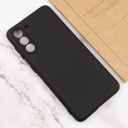 Чехол-силикон Silicone Cover Lakshmi Full Camera Samsung S21 FE, G990 (Черный / Black)