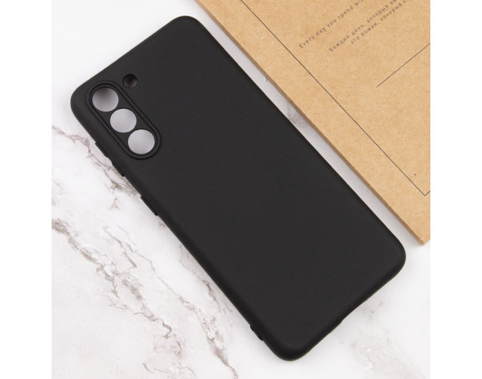 Чохол-силікон Silicone Cover Lakshmi Full Camera Samsung S21 FE, G990 (Чорний / Black)