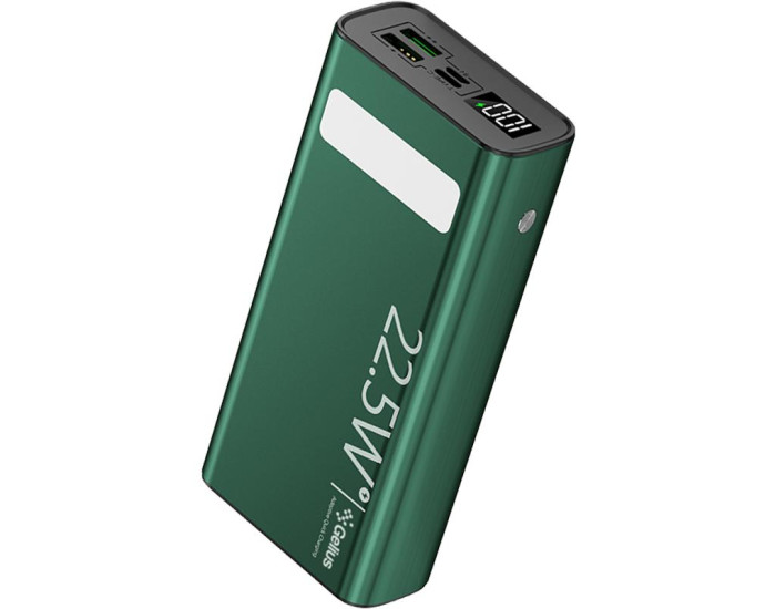 Портативная батарея Gelius Lightstone GP-PB300 30000mAh Green