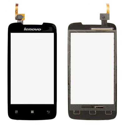 Сенсор Lenovo A390t, черный