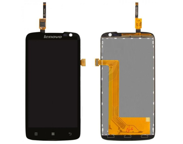 Дисплей с сенсорным экраном (модуль) Lenovo S820, черный