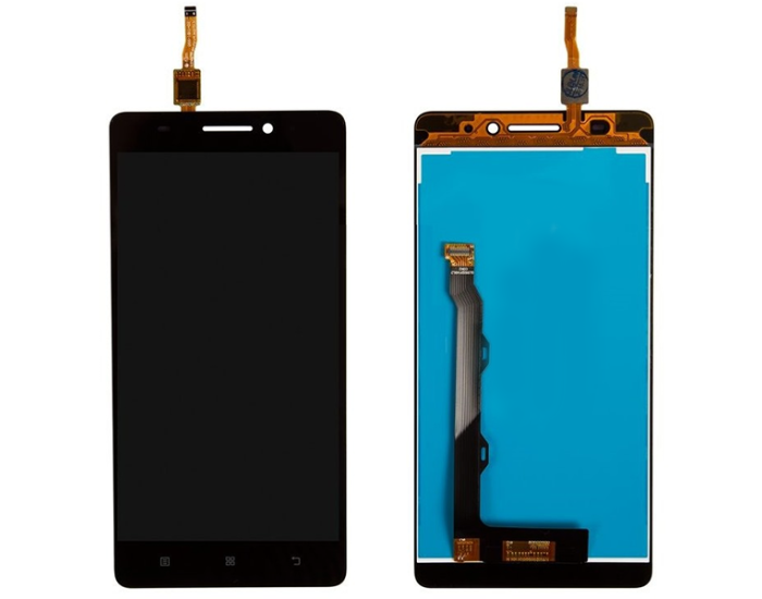 Дисплей с сенсорным экраном (модуль) Lenovo A6020a40 Vibe K5, черный с рамкой