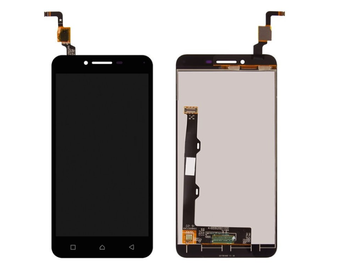 Дисплей с сенсорным экраном (модуль) Lenovo A6020a40 Vibe K5, черный с рамкой