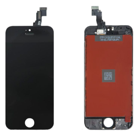Дисплей с сенсорным экраном (модуль) iPhone 5S iPhone SE, черный (Класс C)