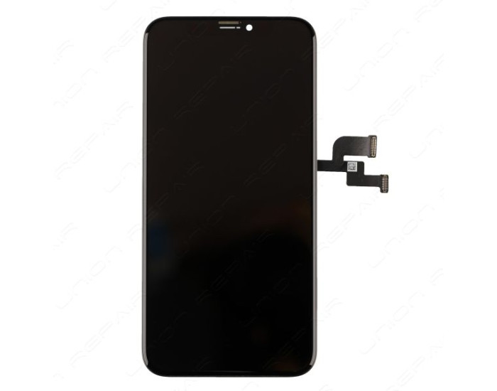 Дисплей с сенсорным экраном (модуль) iPhone X, черный, оригинал 