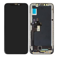 Дисплей с сенсорным экраном (модуль) iPhone X, черный, оригинал 