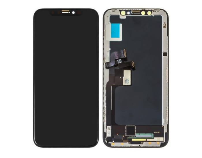Дисплей с сенсорным экраном (модуль) iPhone X, черный, оригинал 
