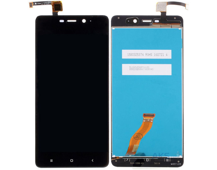 Дисплей з сенсорним екраном (модуль) Xiaomi Redmi 4, чорний