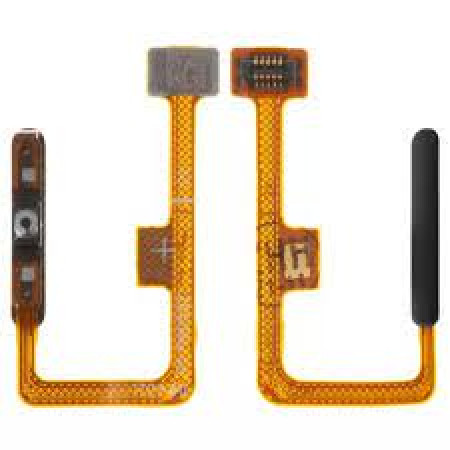 Шлейф для Xiaomi Mi 11 Lite Mi 11 Lite 5G, M2101K9AG, M2101K9AI, M2101K9C, M2101K9G, M2101K9R, (Touch ID) Black (Класс B)