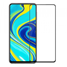 Стекло фронтальное Xiaomi Redmi Note 10 /Redmi Note 10S /Redmi Note 11 /Redmi Note 11S /Redmi Note 12S /Poco M4 Pro 4G /Poco M5s, черное, с олиафобним