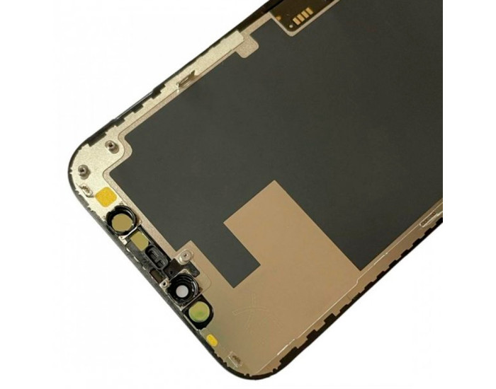 Дисплей з сенсорним екраном (модуль) iPhone 12 /12 Pro, чорний, OLED GX