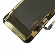 Дисплей з сенсорним екраном (модуль) iPhone 12 /12 Pro, чорний, OLED GX