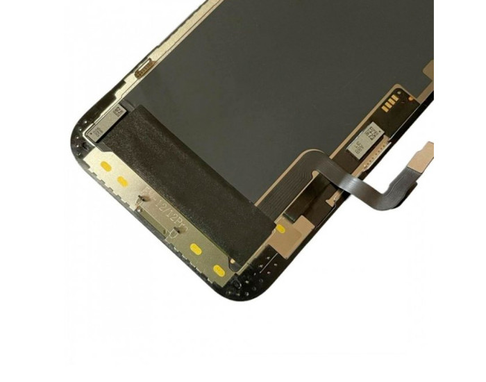 Дисплей з сенсорним екраном (модуль) iPhone 12 /12 Pro, чорний, OLED GX