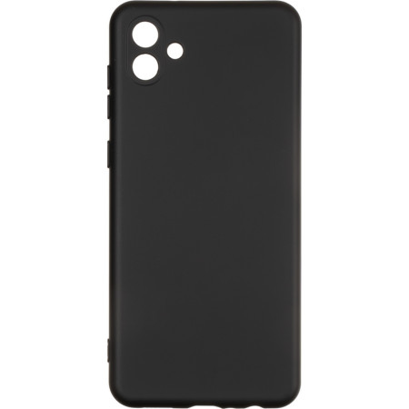 Чехол-силикон оригинал Full Soft Matte Samsung A04, A045 Black