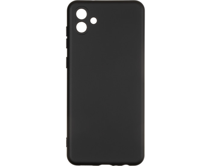 Чехол-силикон оригинал Full Soft Matte Samsung A04, A045 Black