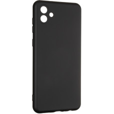 Чехол-силикон оригинал Full Soft Matte Samsung A04, A045 Black