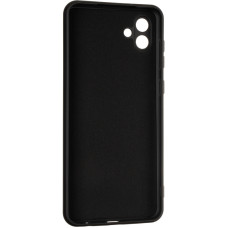 Чехол-силикон оригинал Full Soft Matte Samsung A04, A045 Black
